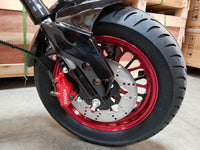 NEW 2000W 60V 20AH Electric Fat Wide Tire Scooter Chopper Harley Style CityCoco OXBLOOD RED