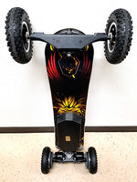 New 3300W Electric Off Road Skateboard Mountain Board Scooter w/ Remote 8" Tires